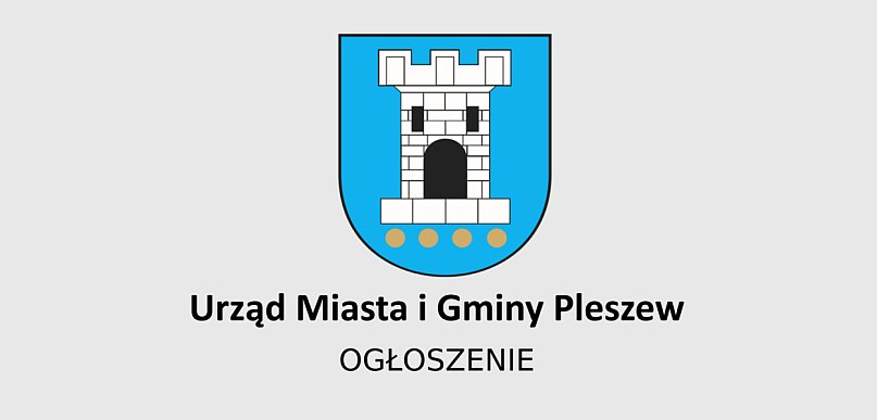 MiG Pleszew - ogł: wyłożenie do wglądu MPZP, obręb N. Wieś i Taczanów Dr.