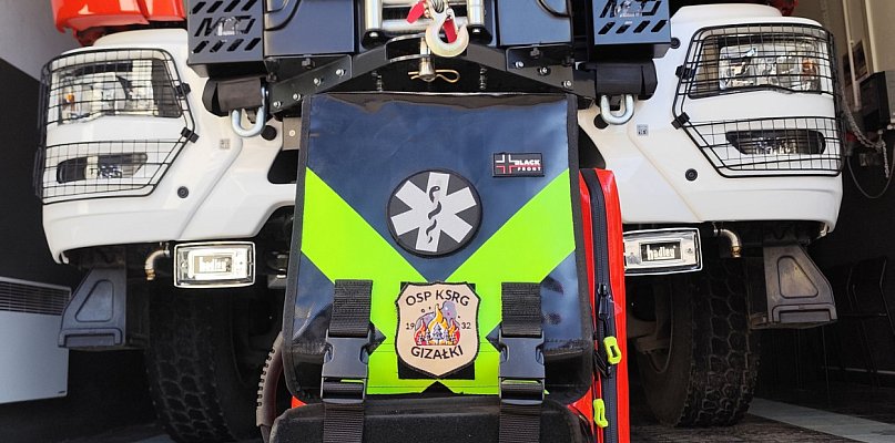 Nowoczesny plecak medyczny trafił do ratowników. To wsparcie dla bezpieczeństwa