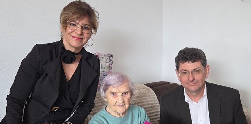 Rekordowy jubileusz w gminie Gizałki. Pani Stanisława świętuje