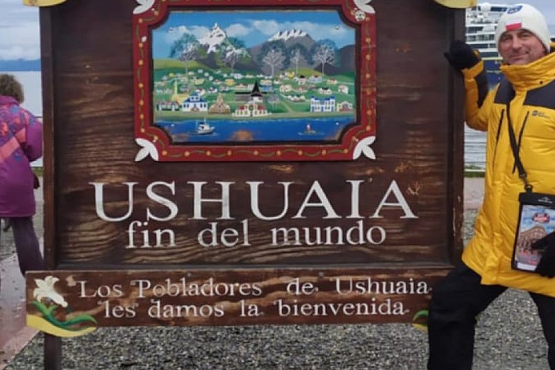 Pleszewianin płynie na Antarktydę