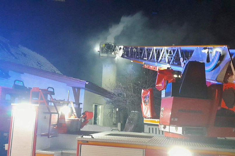 Pożar w Polskich Olędrach