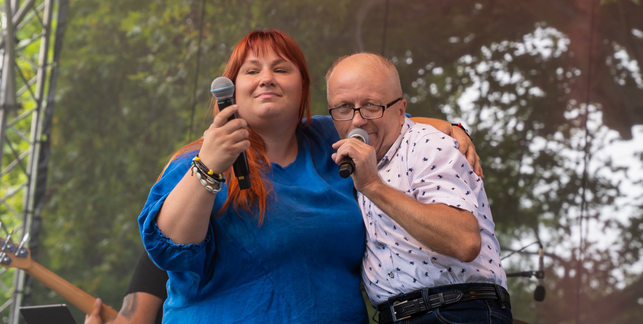 Na zdjęciu Paulina Konowrocka i Marek Herbik. Fot. Katarzyna Mazur / GCK 