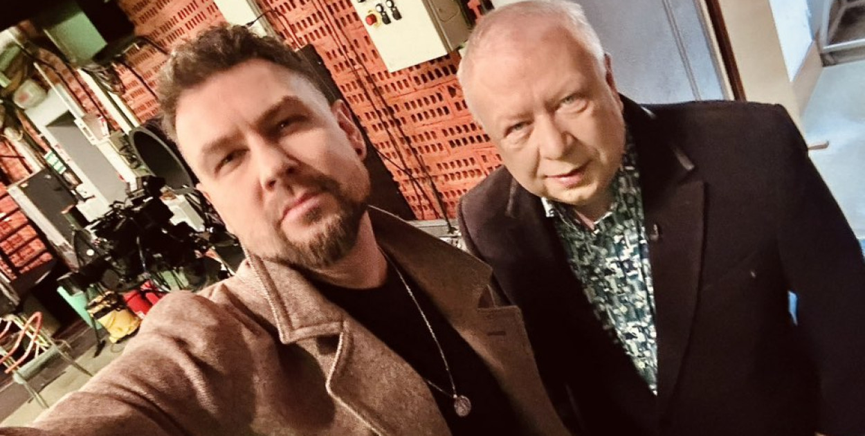 Bartas i Marek Sierocki. Foto FB Bartas Szymioniak