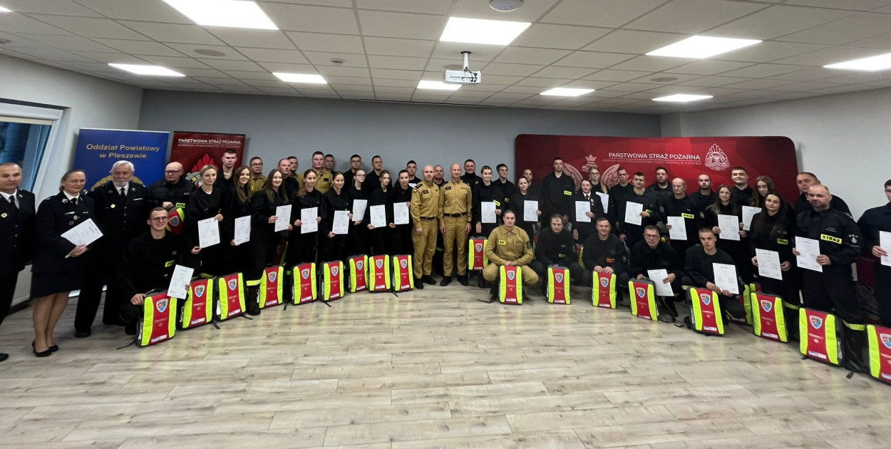 Fot.: mł. asp. Mateusz Grabarek/KP PSP w Pleszewie