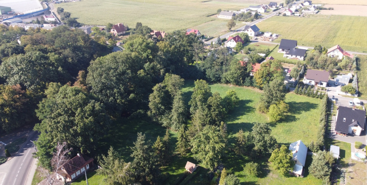 Czermin z lotu ptaka. Fot. Pleszew24.info