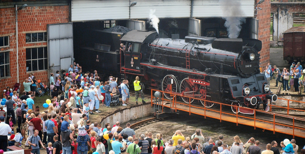 Fot. FB Towarzystwo Kolei Wielkopolskiej - Muzeum Parowozownia Jarocin