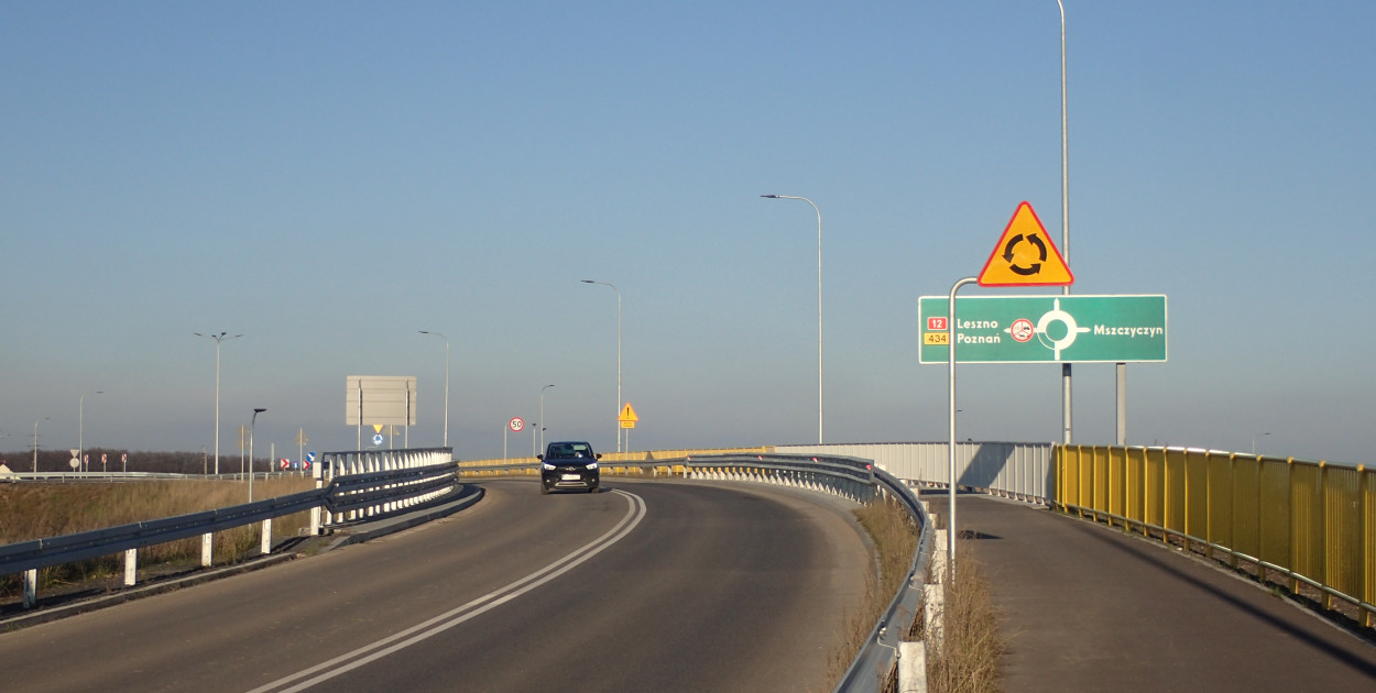 Nowa obwodnica Gostynia. Fot GDDKIA