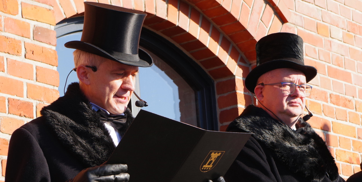 od lewej A. Ptak, M. Wasielewski