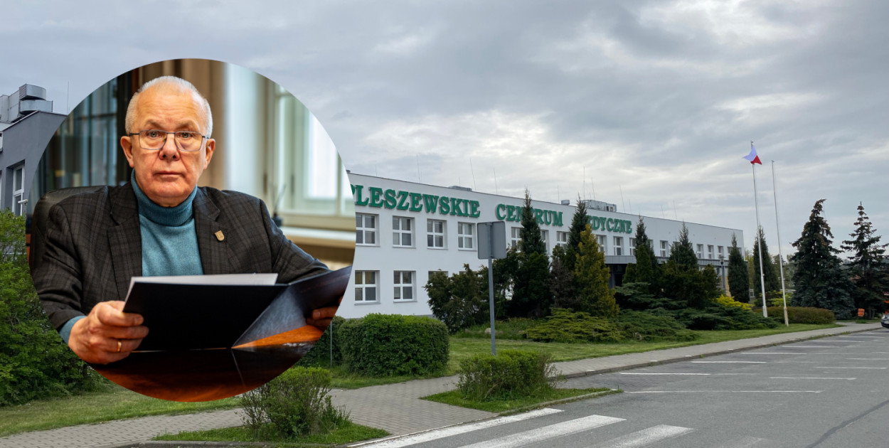 Rektor uczelni dziękuje pleszewskiemu szpitalowi. Sukces Uniwersytetu