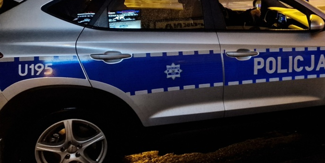 Nerwowa reakcja na radiowóz. Policjanci szybko poznali powód