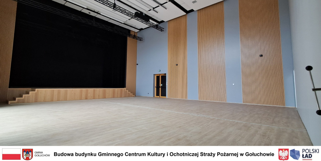 [Zdjęcia] Nowoczesna siedziba Centrum Kultury i OSP w Gołuchowie gotowa