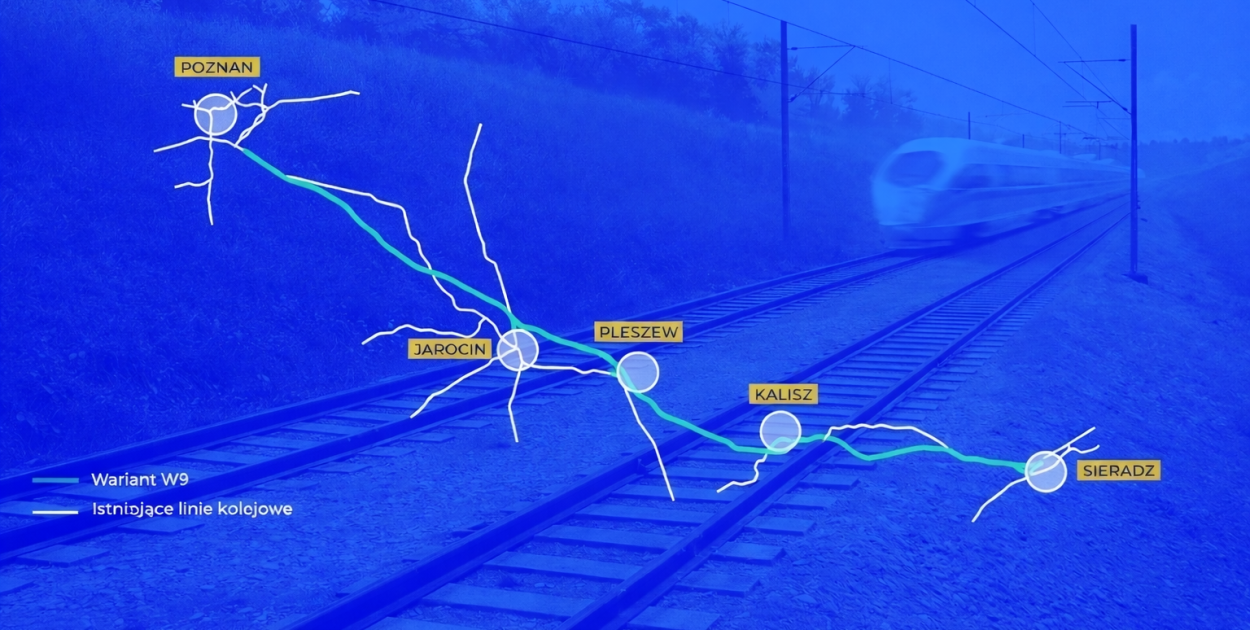 Jest data startu budowy kolei dużych prędkości. Na trasie m.in. Pleszew