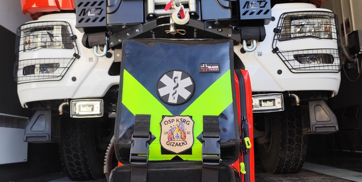 Nowoczesny plecak medyczny trafił do ratowników. To wsparcie dla bezpieczeństwa