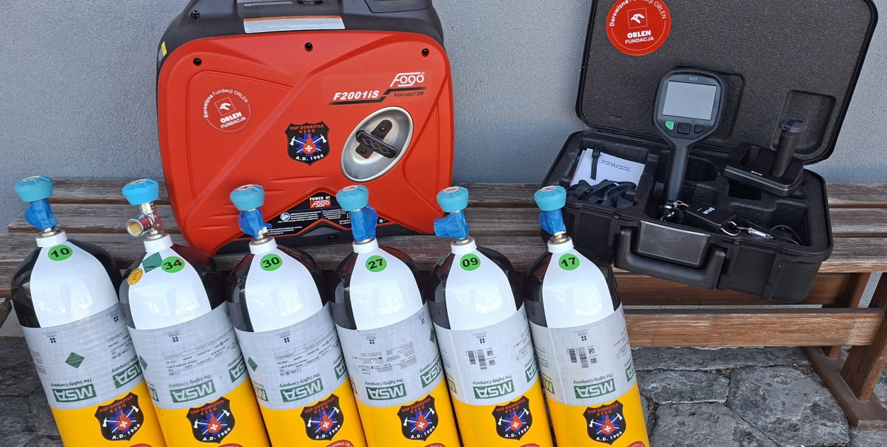 Nowe możliwości dla strażaków z Dobrzycy. Sprzęt i szkolenie dzięki programowi