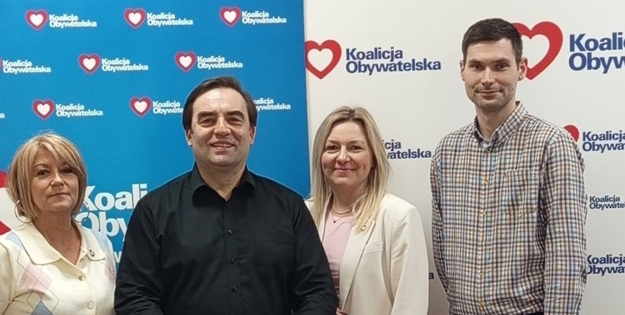 Wybrali szefa  Koalicji Obywatelskiej w powiecie. Uzyskał 100 % poparcia