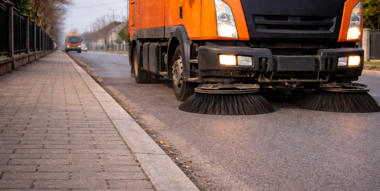 Mechaniczne sprzątanie ulic w Gołuchowie. Ważny komunikat dla mieszkańców