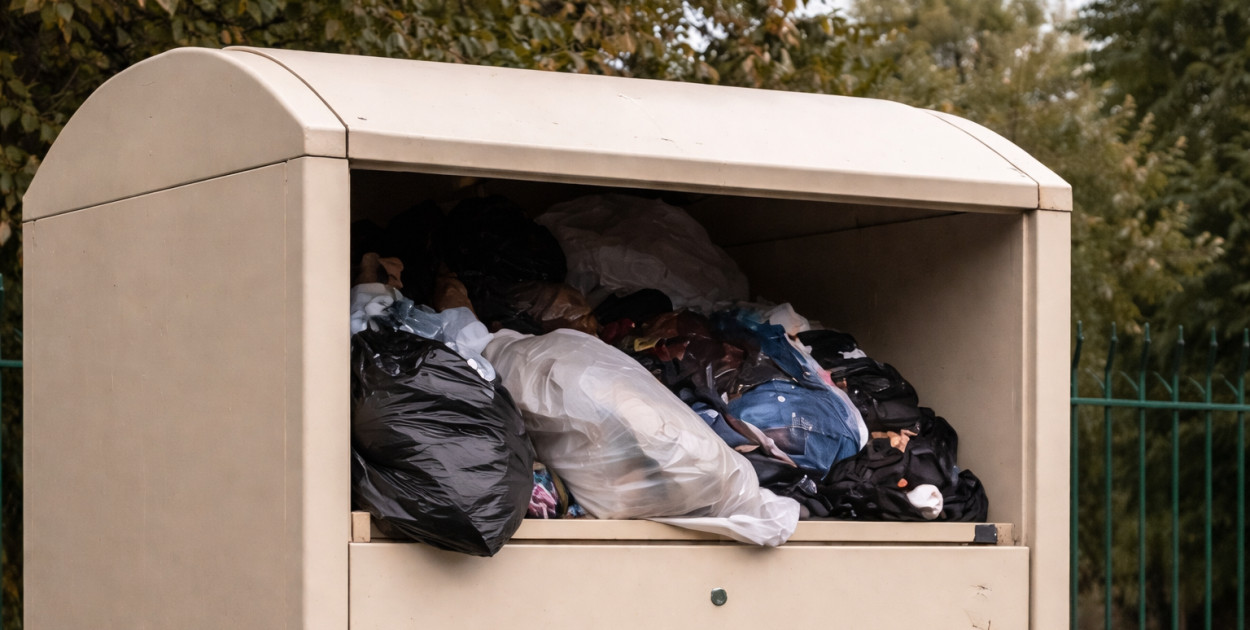 Kontenery na tekstylia: bałagan bez właściciela. Co dalej z problemem?