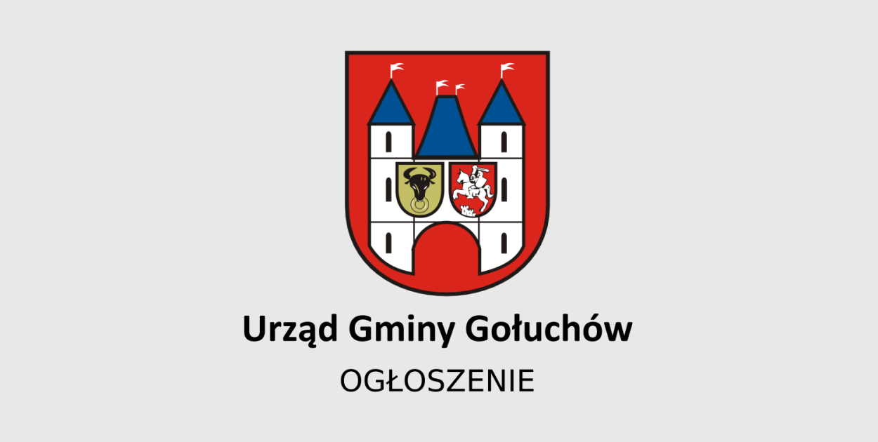 Gmina Gołuchów. Ogłoszenie urzędowe: wykaz w sprawie wydzierżawienia