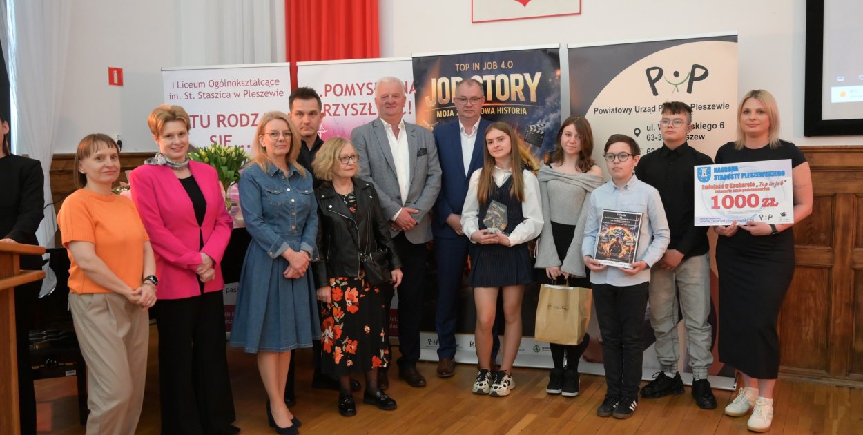 [Zdjęcia] Młodzi o pracy i marzeniach. Finał TOP IN JOB 4.0 w Pleszewie